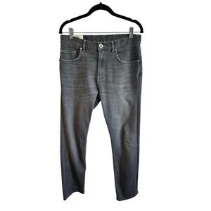 Eleventy Platinum Regular 5 Pocket Trousers Jeans Gray Silver Sz 30x27 Mens Nice